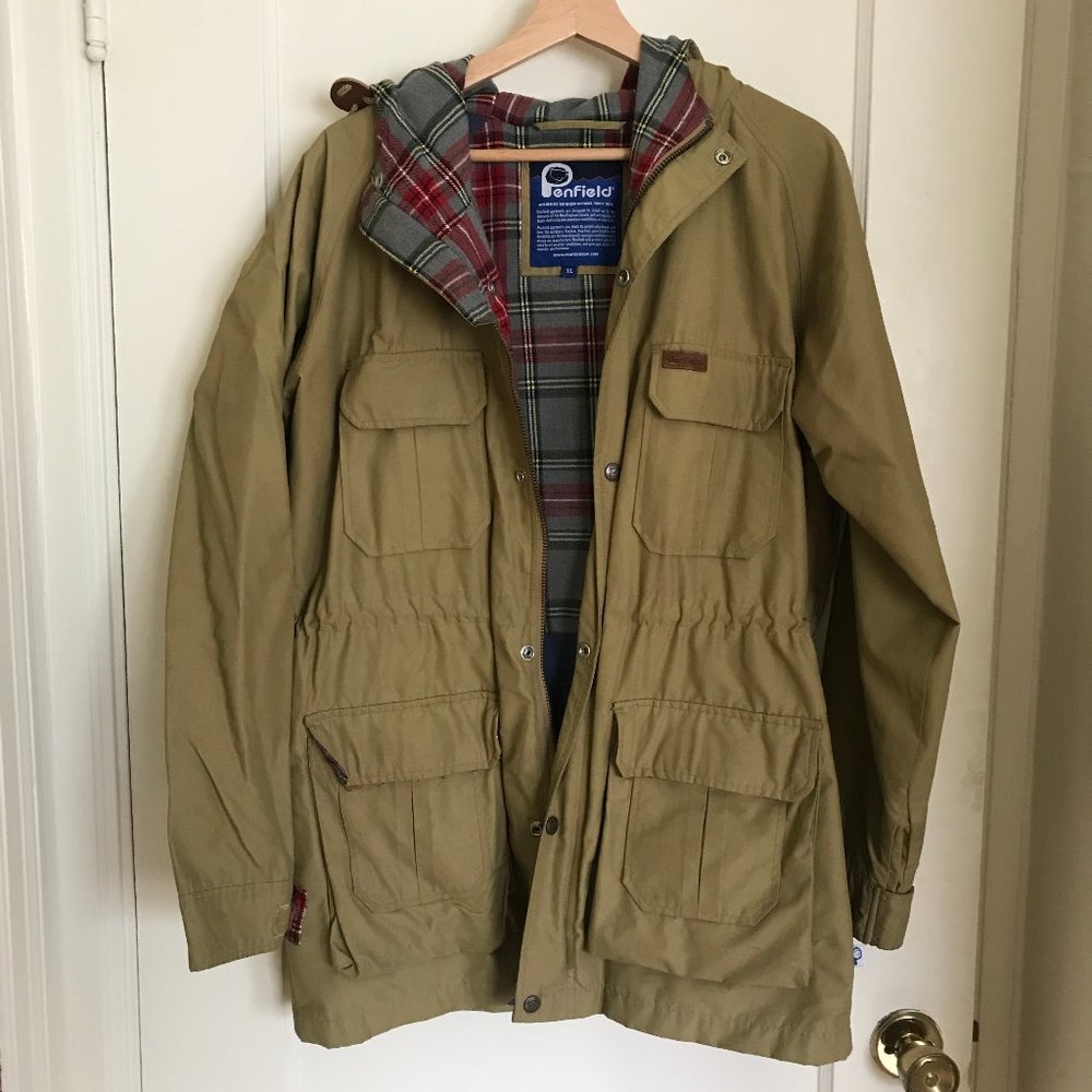 Penfield rain coat, size XL